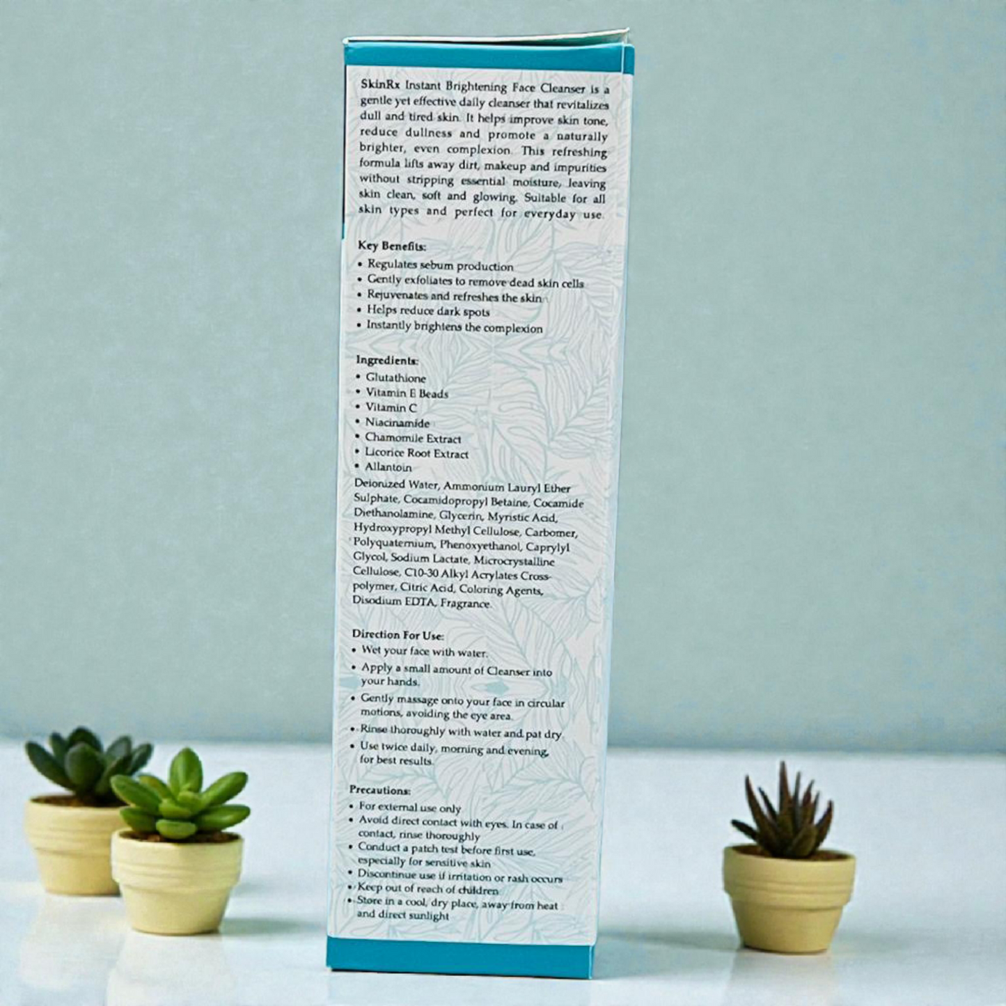 Brightening Face Cleanser with Niacinamide & Glutathione