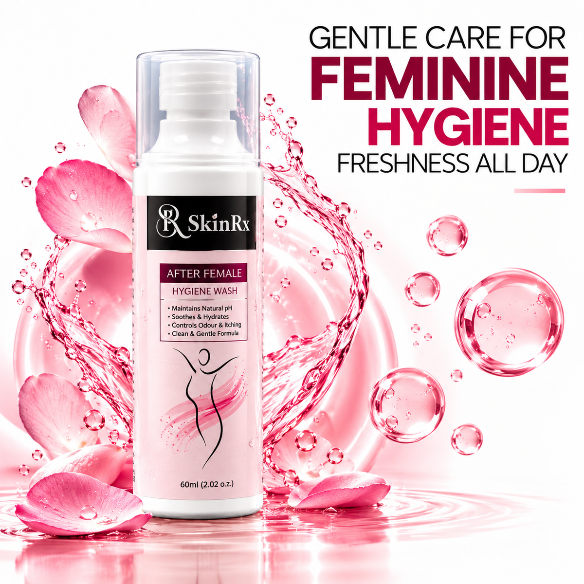 Female Hygiene Wash | Gentle Feminine Care 60ml